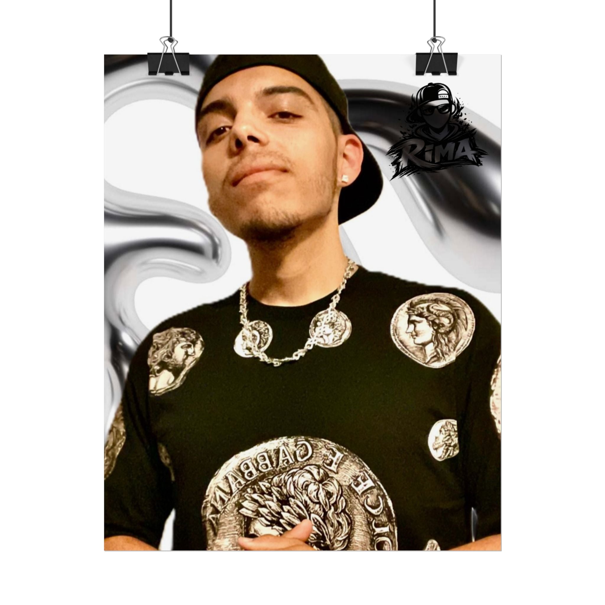 Urban Portrait Rolled Poster — Hip-Hop Photo Wall Art
