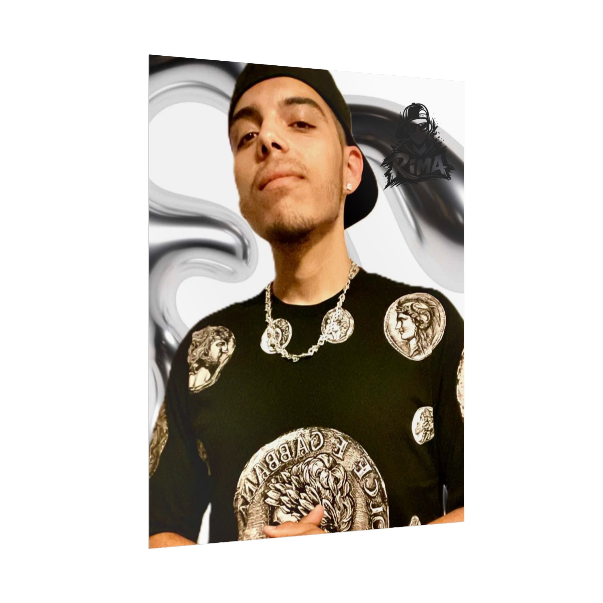 Urban Portrait Rolled Poster — Hip-Hop Photo Wall Art