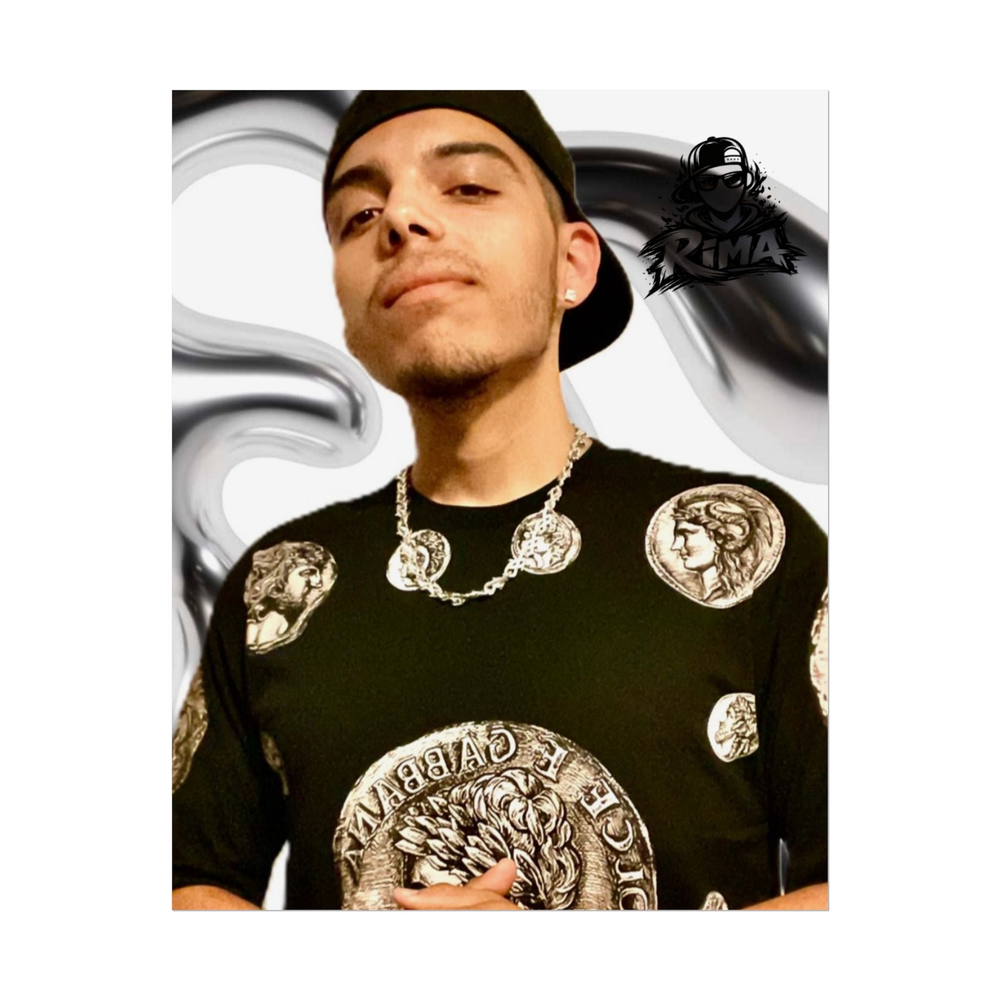 Urban Portrait Rolled Poster — Hip-Hop Photo Wall Art