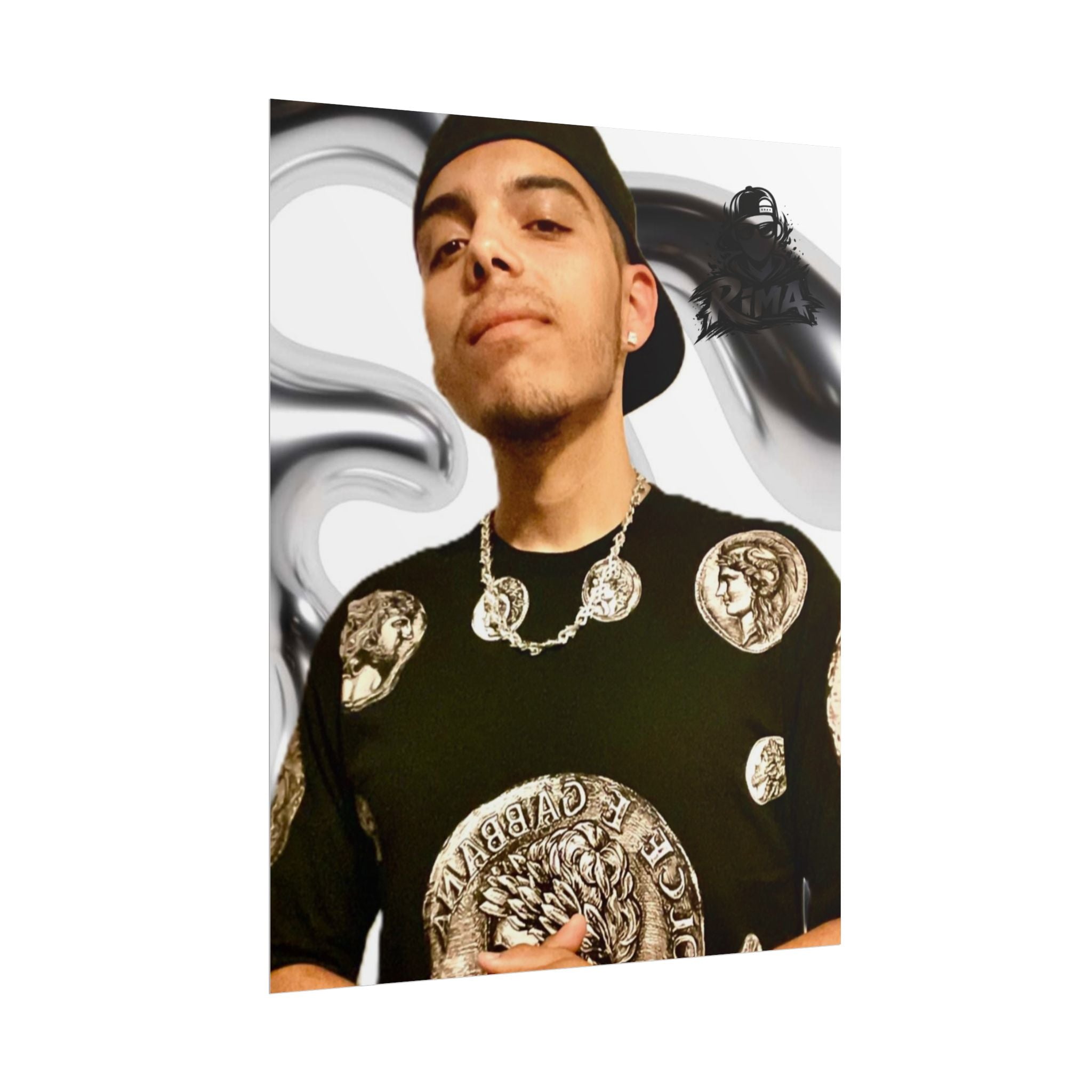 Urban Portrait Rolled Poster — Hip-Hop Photo Wall Art