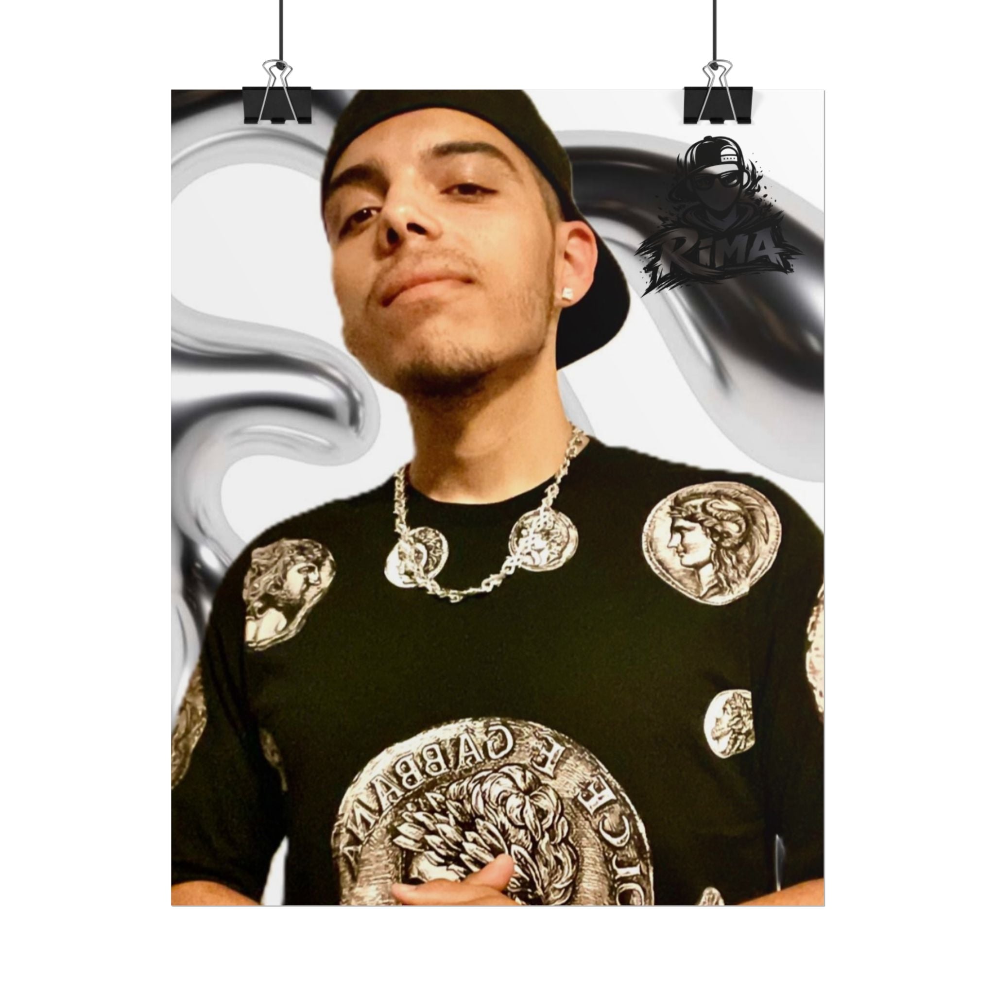 Urban Portrait Rolled Poster — Hip-Hop Photo Wall Art