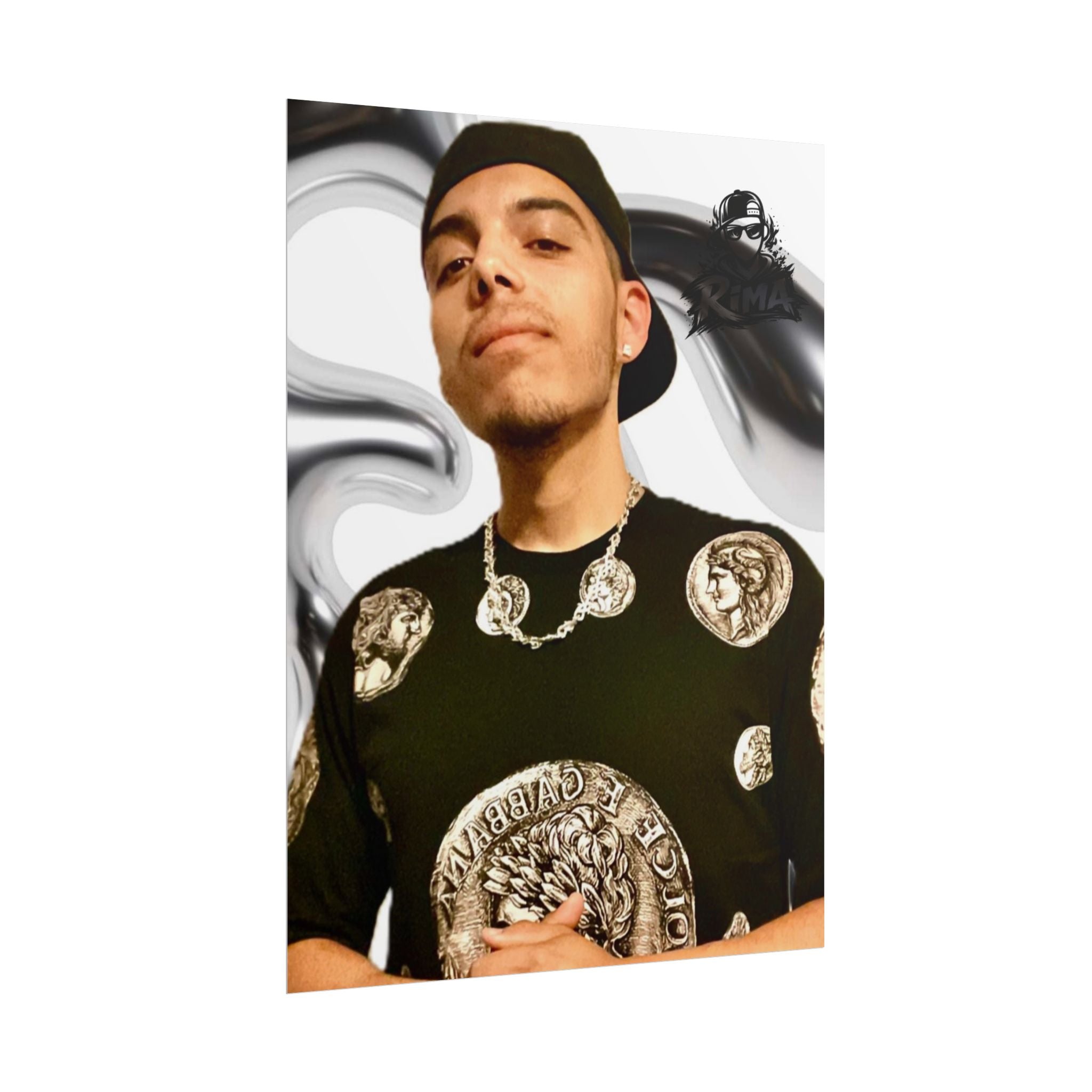 Urban Portrait Rolled Poster — Hip-Hop Photo Wall Art