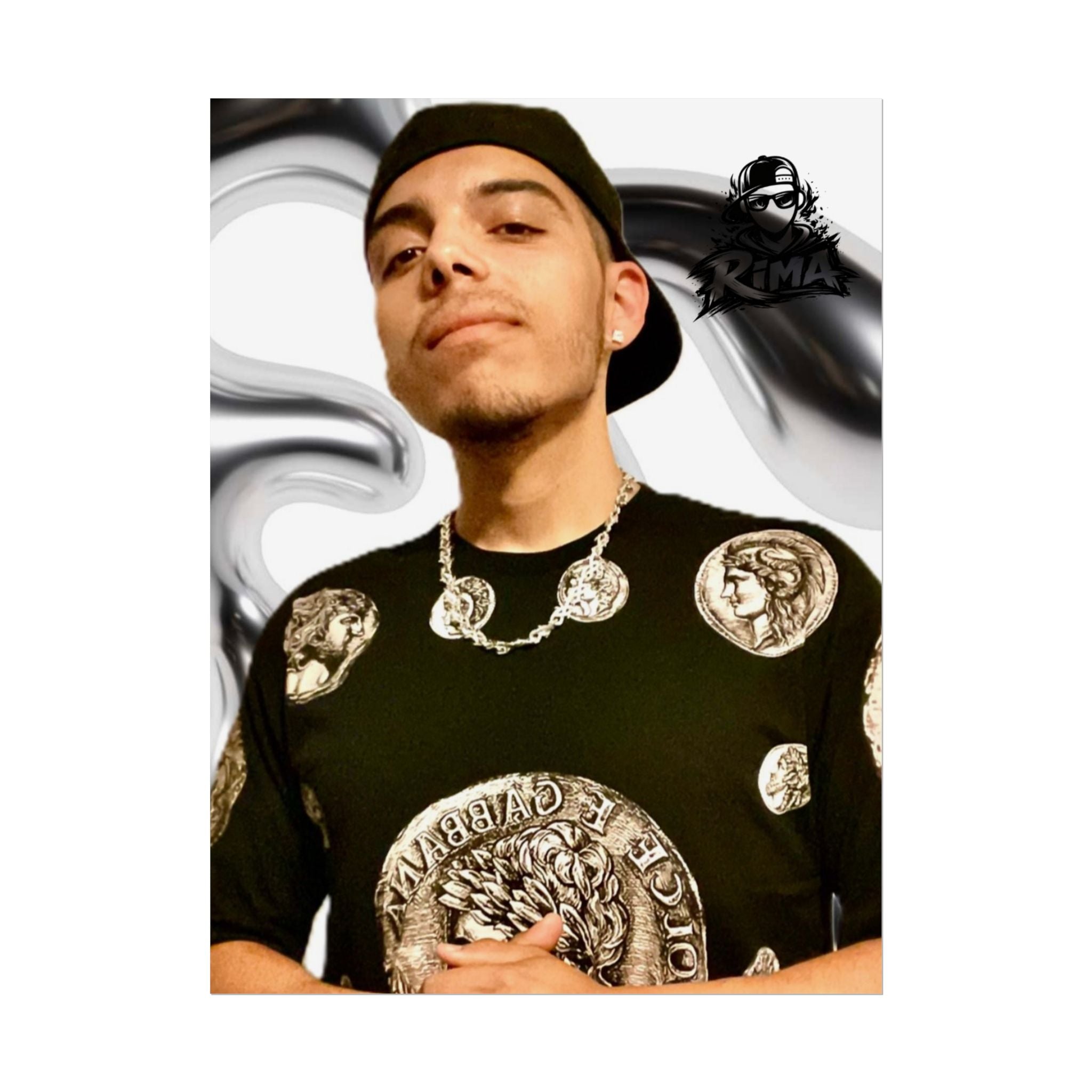 Urban Portrait Rolled Poster — Hip-Hop Photo Wall Art